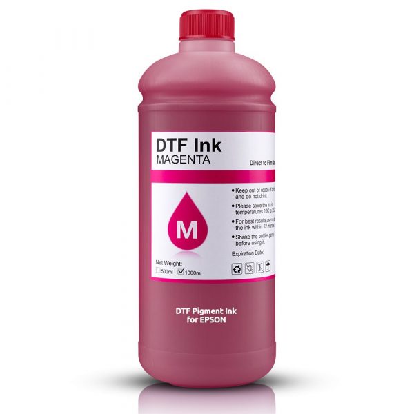 Magenta - DTF Pigment Mürrekkep, 1kg, Epson yazıcılar için